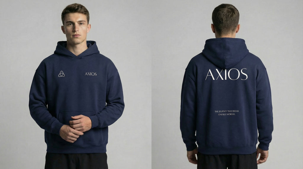 AXIOS Training Hoodie - AQUA